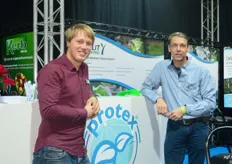 Thomas Deneve en Joost Tollenaere van Protex.