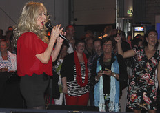 Bonny St Claire zorgde voor muziek