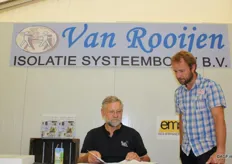 Vader en zoon, Willy en Robert van Van Rooijen Isolatie Systeembouw