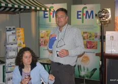 Gerard Poldervaart en Arna Vliegen-Verschure van EFM