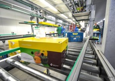 Na een final check komt er nog een deksel op de doos.