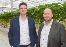 Matthijs Nijhoff en Jacco van Paaschen van TripleF Fruit bv.