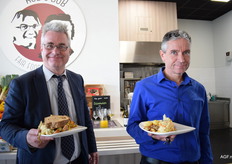 Pieter van Ginkel (ABN AMRO) met Henny van de Wetering (Valstar)