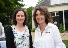 Anne Marie Borgdorff en Wilma van den Oever van GroentenFruit Huis komen inspiratie opdoen "en dat lukt wel hier!"
