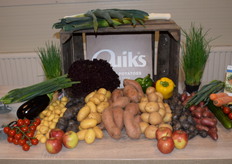 Kleurrijke presentatie bij Quiks