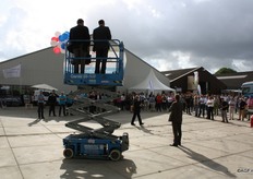 De offiële opening van de Aardappeldemodag 2012