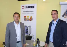 Jaap van der Sar en Mark van der Kamp van Sarco Packaging