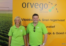 Sanne Karsten en Marcel Tax van BASF Nederland