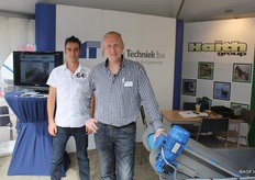 Bastiaan Hoogerland en Marco Huissen van Murre Techniek waren ook aanwezig.