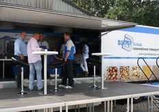 Butter Group was aanwezig met een van hun trailers als stand.