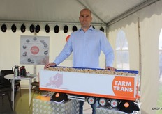 Kees Jan van de Bree van Farm Trans.