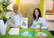 Ed Vermorken en Marine Mares van Syngenta