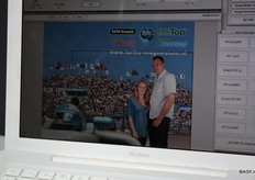 Ook wij werden op de foto gezet bij de stand van K+S Benelux