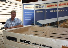 Martin Broers van Necap pallets en kisten