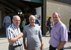 Onderweg kwamen we Rinus Bijl, Joop Bonnet en Kees Bijl tegen die ook een bezoek kwamen brengen op deze dag