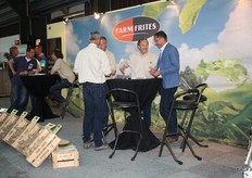 Ook Farm Frites had de hele dag aanloop op hun stand
