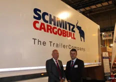 Frank van Loon en Hans Manveld van Schmitz Cargobull.