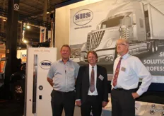Jasper, Dirk en Eric van SBS Secuirity & safety products.