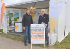 Leen Struik en Jurgen Vet van UPL (OpenAg). Het bedrijf zet zich sterk in voor bio alternatieven in gewasbescherming en een vitalere teelt. Het bedrijf is ook leverancier van Royal MH.