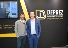 Justin Bruggeman en Mattias Mergaert van Deprez Handling Solutions.
