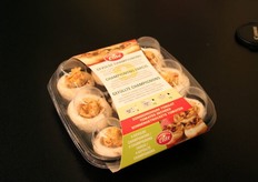 Gevulde champignons bij FME, Meer.