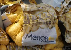 Jazzy is een nieuw ras van C. Meijer. Het was verkrijgbaar voor de bezoekers om uit te proberen. De Jazzy maakt aardappelen eten makkelijker, namelijk kopen, wassen, koken en eten zonder ze te moeten schillen.