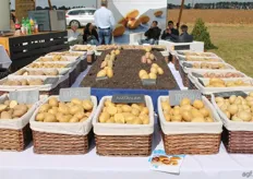 Opnieuw een voorbeeld van hoe de aardappelen gepresenteerd werden.