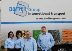 Karolina, Kasia, Marc Benning en Mariusz Karolczak van Butter Group.