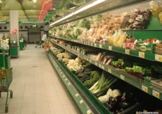 De volgende supermarkt is Prisma tegen het centrum van Tallinn. Een moderne drukke winkel. Hier was de kwaliteit redelijk tot goed.