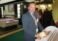 Filip Fontaine, snoekvis-liefhebber en directeur van Coobra, promoot graag zijn producten
