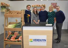 Alexander Verduyn, Jolien Willem, Nicolas Verduyn, Marleen Plasman en Emmanuel Schafner van Verduyn samen met Verduyn France.