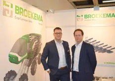 Tom Gierveld en Johan Adrichem van Broekema. Zij produceren spijl en zeefbanden voor de agrarische sector.