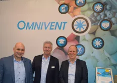 Marinus Mieras, John Noorbeek en Jac Schoenmakers van Omnivent bewaring.