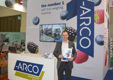 Arco Solutions stond oa met een zachtfruit weeglijn op de beurs. Bjorn Hutgens.