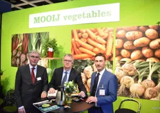 Ard Ammerlaan (Prudac), Erik Mooij en Adrian Kobiak van Mooij Vegetables