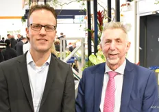 Dirk-Jan Zegelaar en Piet Schotel van het CBI