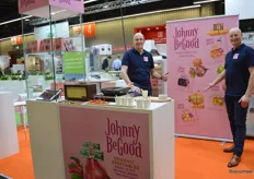 Johnny Be Good is al 'big in Japan' en daarom willen Thijs Willems en Rens Vermue graag op de BIOFACH verkennen waar nog meer kansen liggen voor hun sous vide gegaarde biologische groenten.