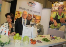 Chantal Janssen, Gerben Wijnia en Andrea Paffarini van SVO. Opleidingen in de voedingsbranche