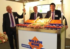 Willem, Ronnie en Willem stonden op de beurs met het motto 'Gratis = Gratis'