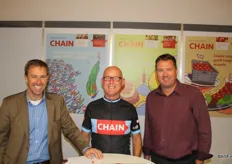 Roger Abbenhuijs, Maurice Wubben en John van de Sluis van Chain