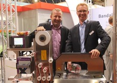 Erik de Roos en Louis Visser van Bandall Benelux.