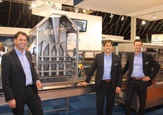 André Tramper, Macro de Koster en Barry Moeleker van Tramper Technology. Stonden met het complete gamma op de Macropak, waaronder ook met hun olijvenlijn.