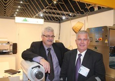 Paul Everaert en Eric Gravemeijer van Mirotech.