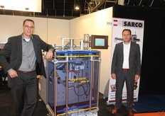 Mark van der Kamp en Jaap van der Sar van Sarco Packaging.