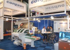 Ook Conpax Verpakkingstechniek was op de Macropak aanwezig.