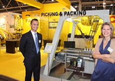 Arne Geijsen en Annelies van de Hulst van FANUC Robotics Benelux.