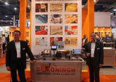 Arno Hermans en André Trip van De Koningh coding & labelling.