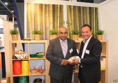 Yasar Türkoglu en Patrick Gerritsen van Bio4pack.