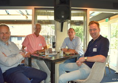 Hans de Leeuw, Alfa Accountants / Aad van der Knaap, KP Holland / Micha van Nieuwkerk, Van der Ende Groep / Mike van Leent, Efficient Projects