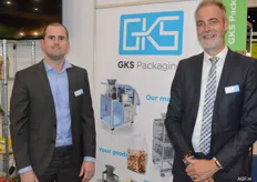 Dennis Kuypers en Ivo Geukes van GKS. 